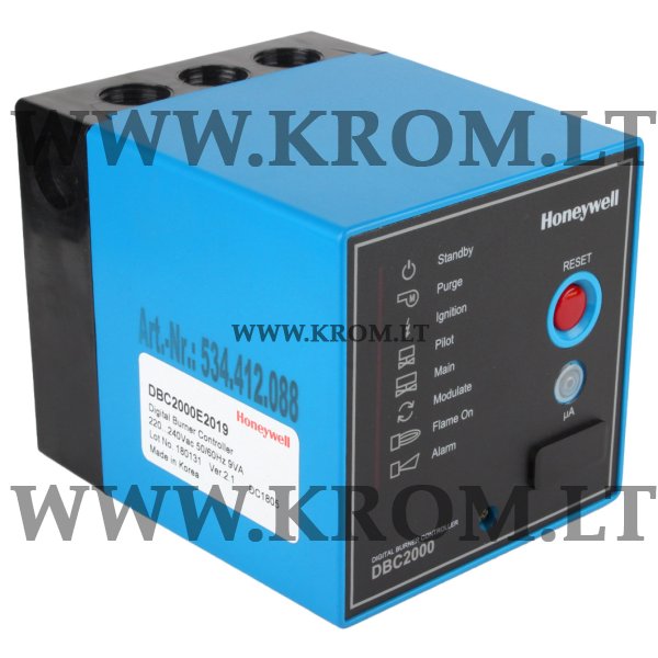 Honeywell DBC 2000 E 2019 single burner controller, DBC2000E2019