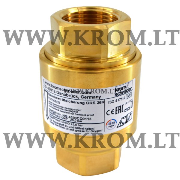 Kromschroder GRS 25R, 03150669 non-return gas valve, 03150669