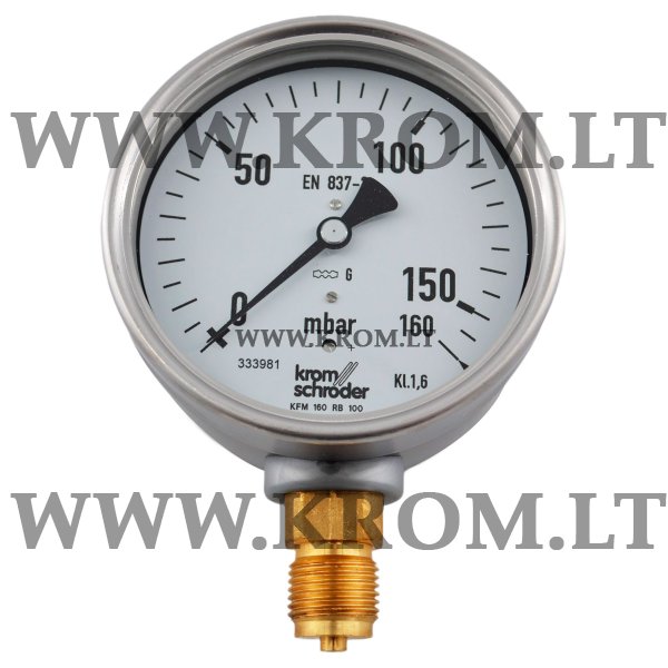 Kromschroder KFM 160RB100, 03200124 pressure gauge, 03200124